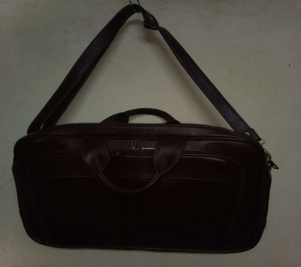 leather official/laptop bag