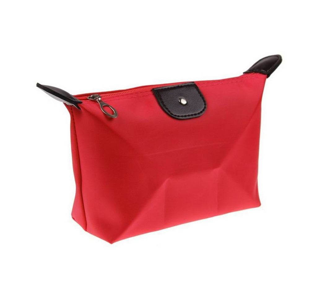 Compact Jewellery Bag- Red