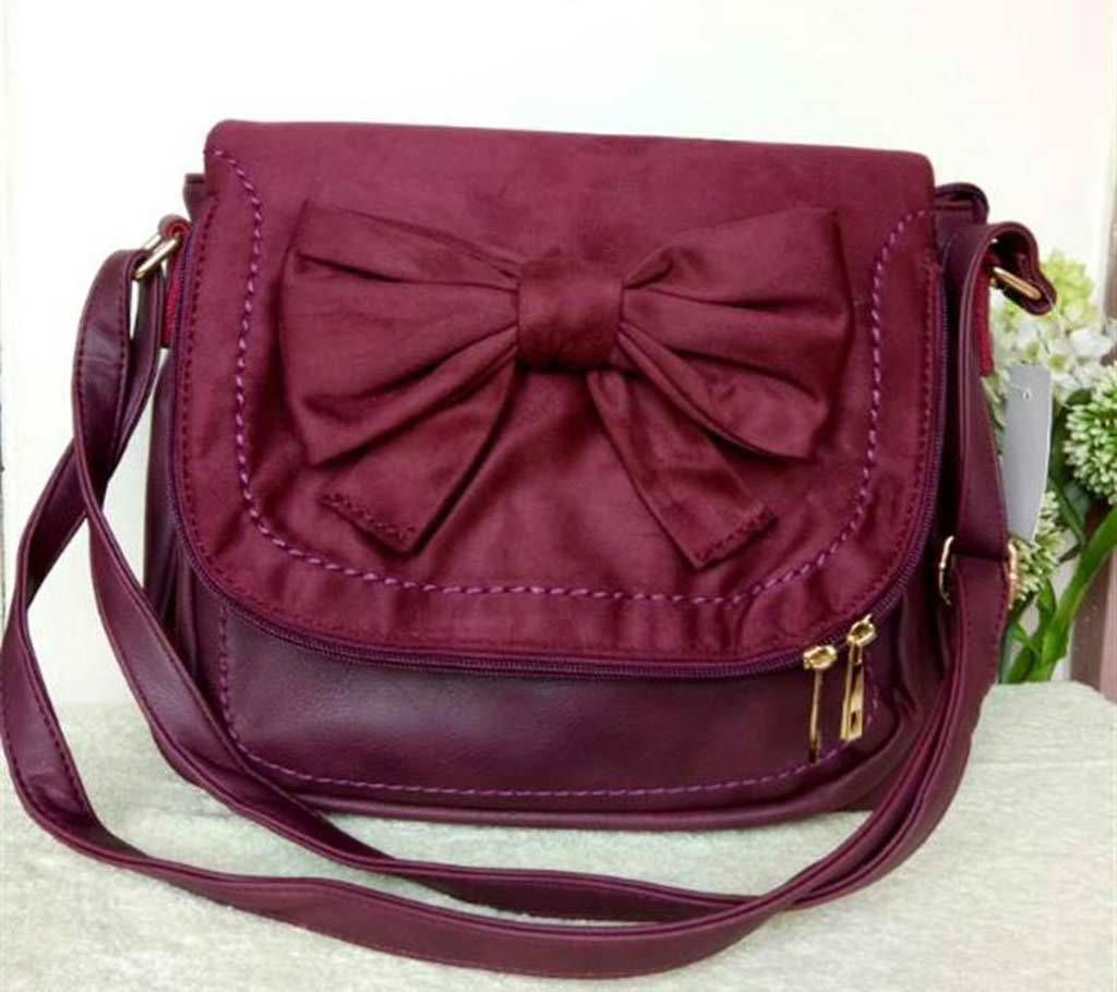 PU leather ladies vPU leather ladies vanity bag anity bag 