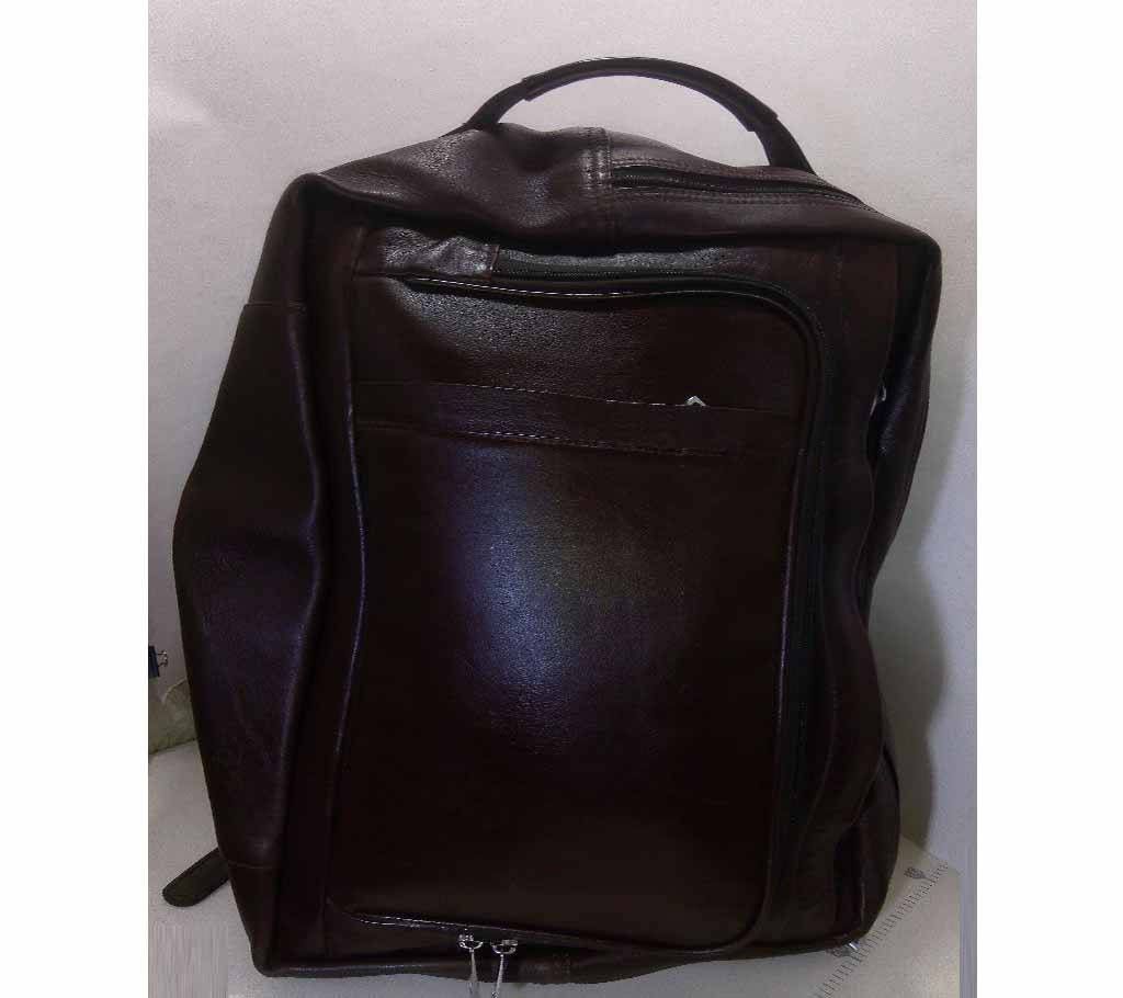 leather backpack/travel bag