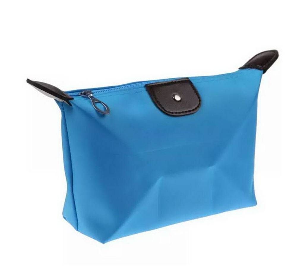 Compact Jewellery Bag- Sky Blue