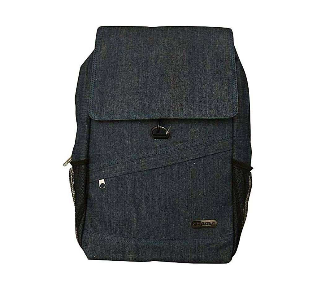 Fortuna Bangladesh Navy Blue Denim Backpack for Men

