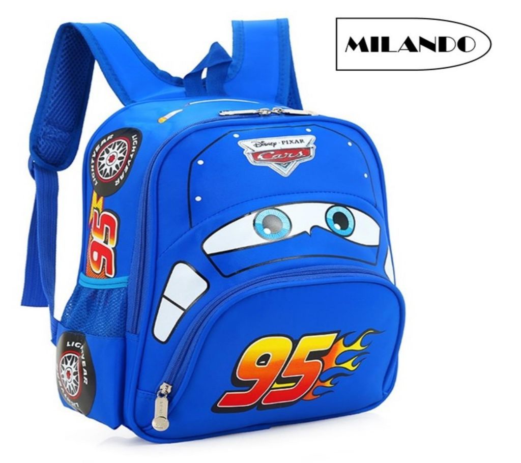 MILANDO Kid Macqueen Cars Car School Kindergarten Bag Backpack Beg Sekolah Bags (Type 1)