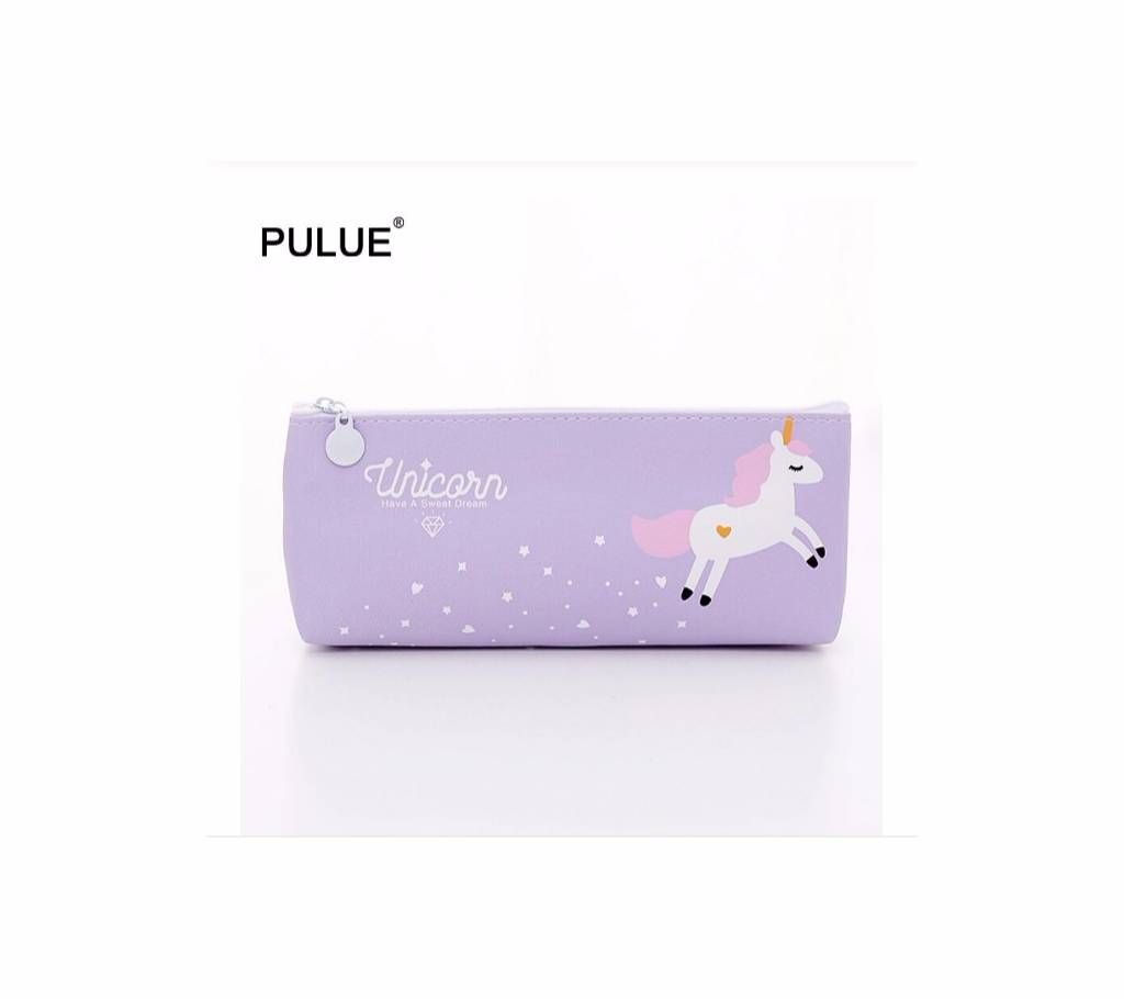 Lovely Cartoon Unicorn Zipper Cosmetic Bag/Pencil Storage Bag