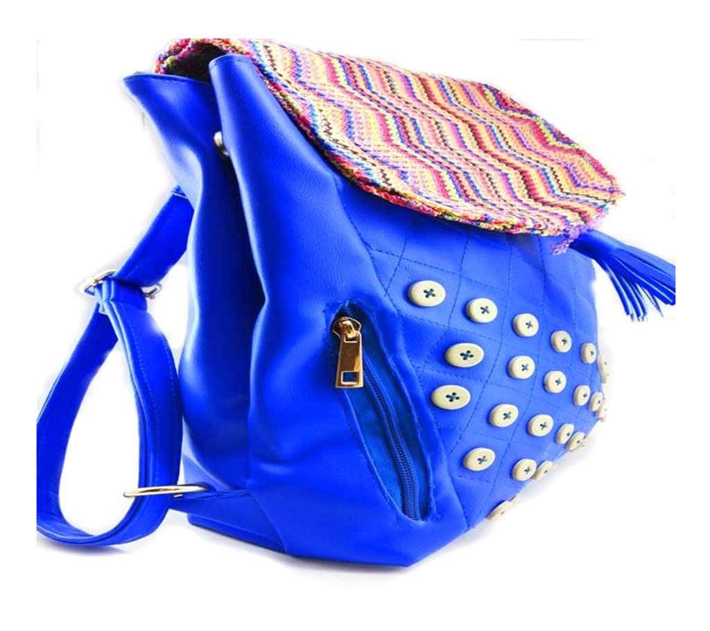 Ladies Blue Backpack