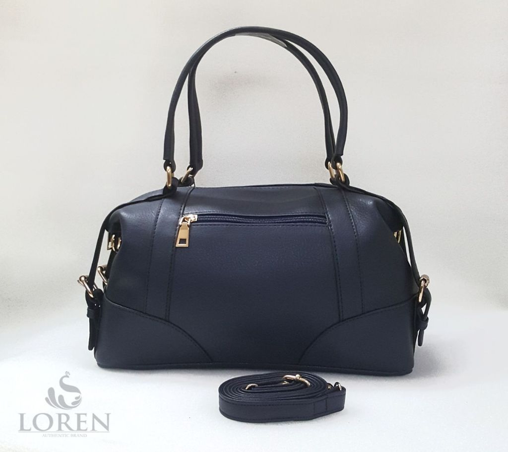 Trendy Loren Ladies Handbag - Duffle Dark Blue