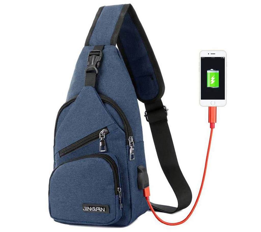 Anti Theft USB Charging Crossbody Bags