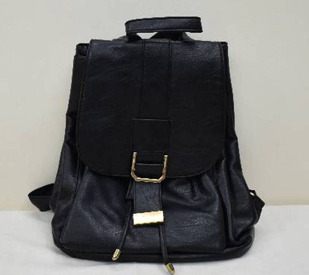 Ladies PU Leather Backpack