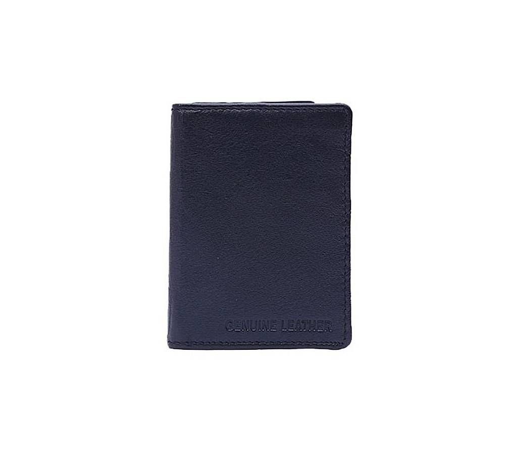 Leather Card Holder - Black