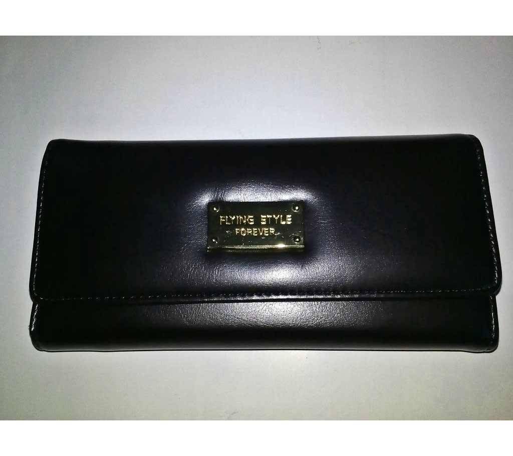 Ladies black party hand purse