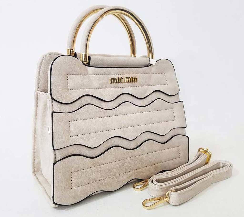 Ladies PU leather hand bang 