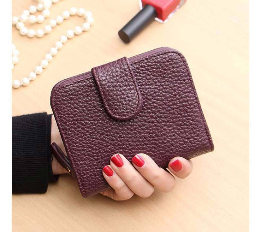 Ladies leather wallet