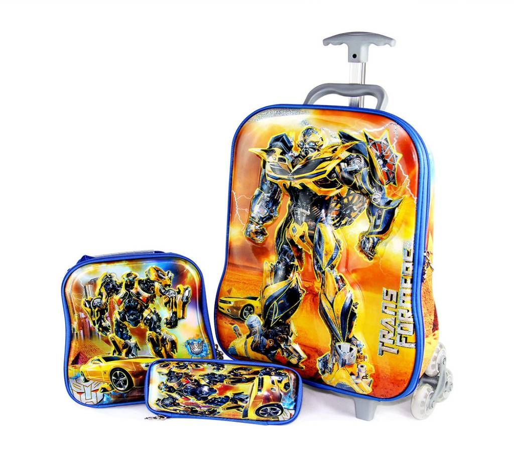 Trasformer Robot School Bag
