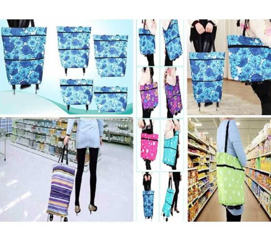 FOLDABLE TRAVELING BAG/ SHOPPING CART TROLLEY BAG