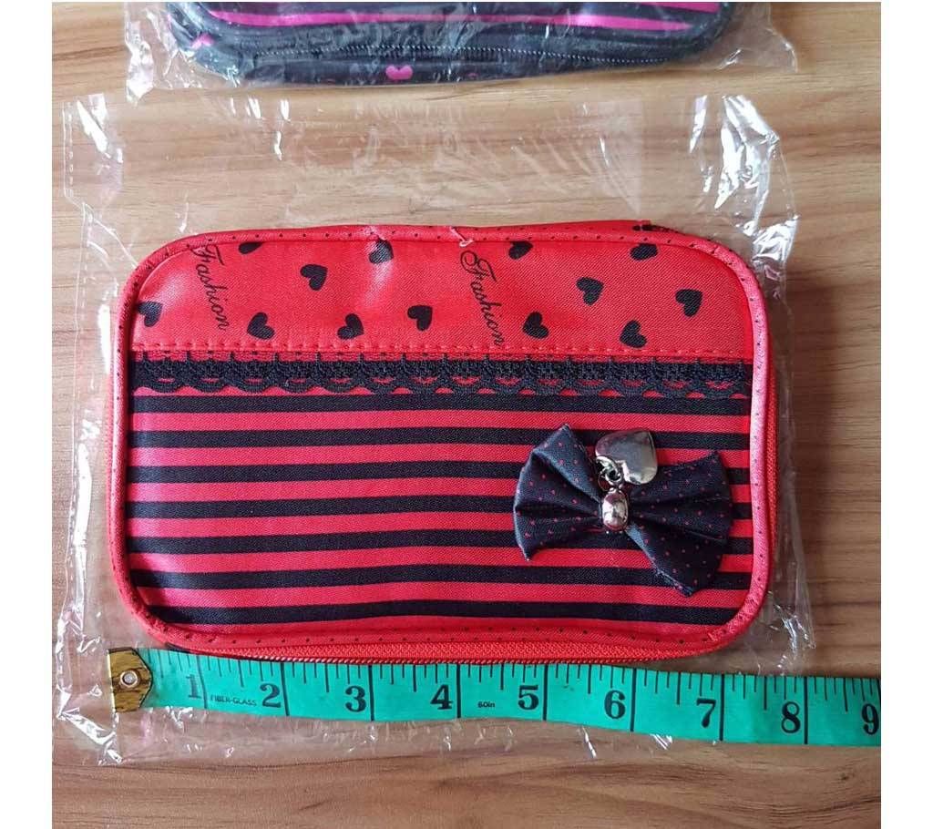 Ladies jewelry purse with mirror 