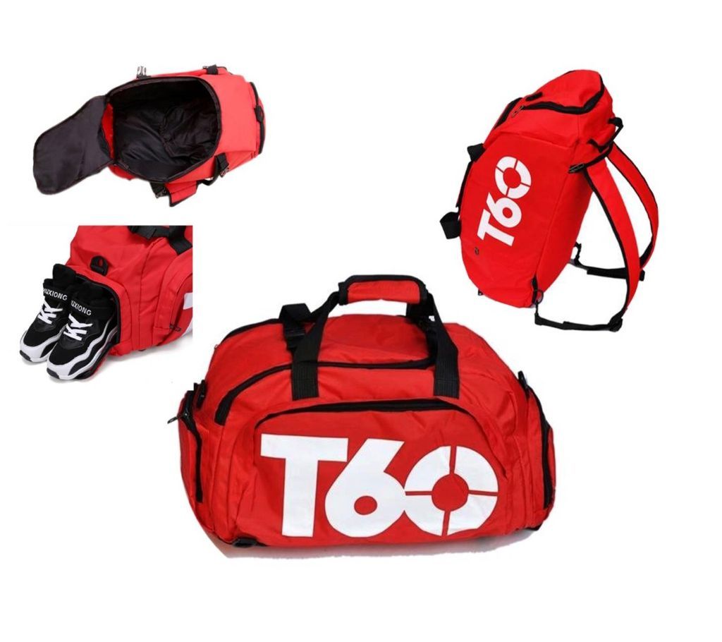 3 Way Use Gym Bag Sports Bags T60 Water Resistant Outdoor Men / Women Luggage Travel Hiking Backpack