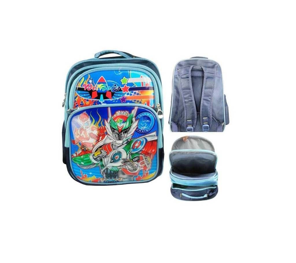 armor hero transformer schoolbag for boyes