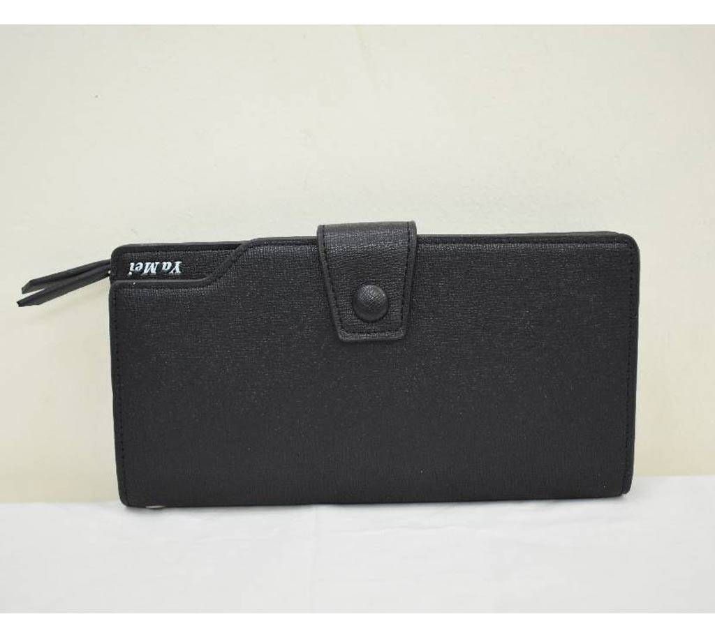 Ladies PU leather clutch purse Wallet