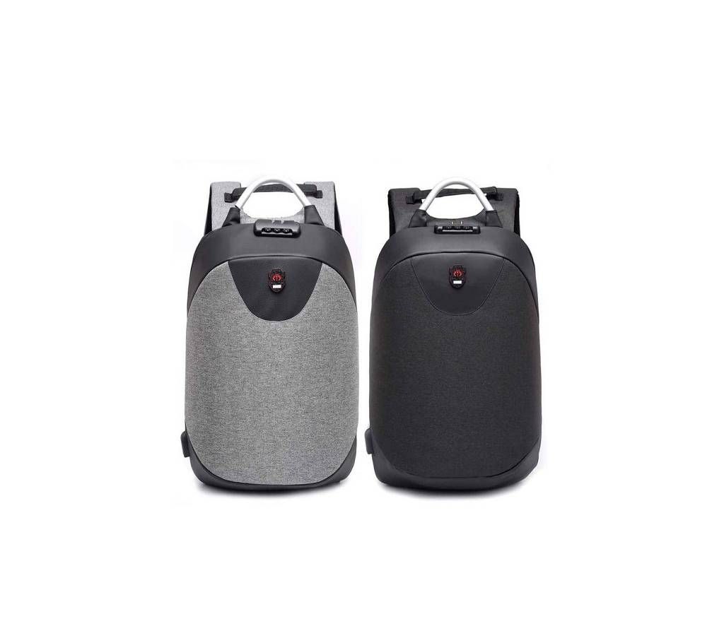 Anti theft backpack with lock - 1 Piece