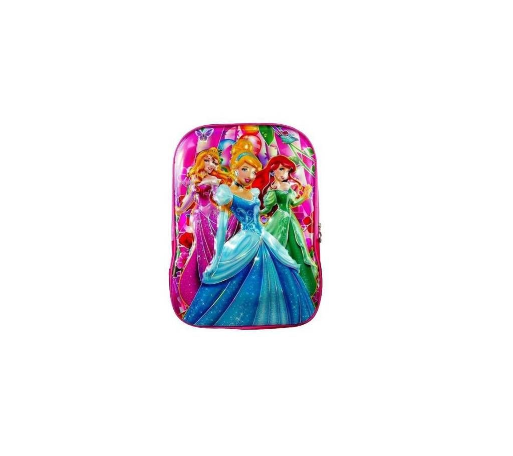 Disdey princess lighting Backpack school bag for girls