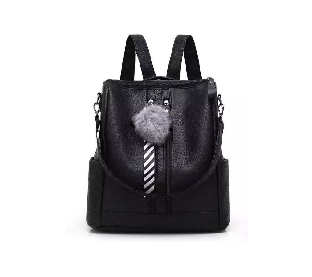 Black exclusive Women Backpack and Handbag (1806 Brown)