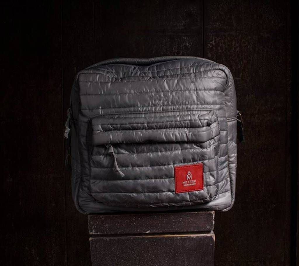 orphic- silver lining messenger bag