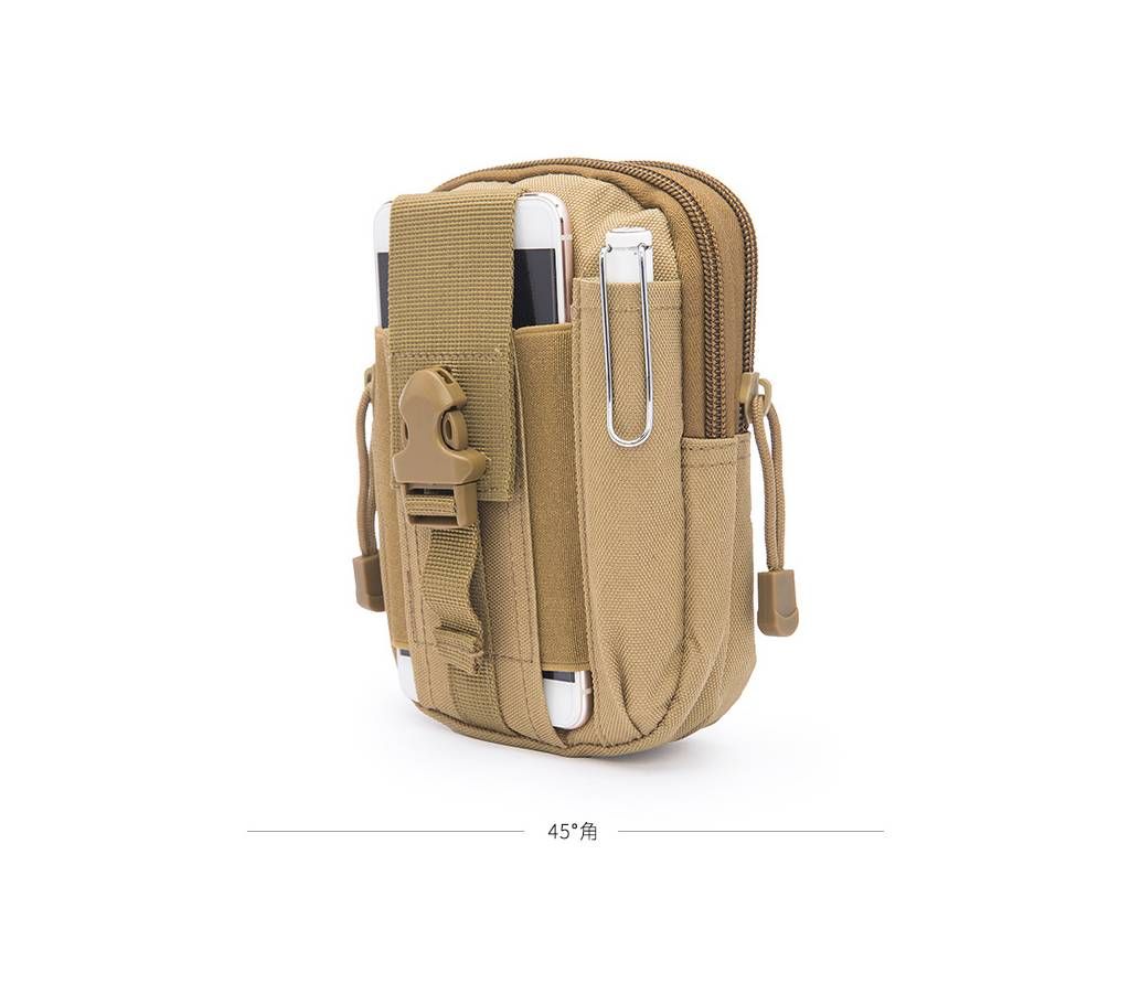 Mens Waterproof Waist Pouch Bag 