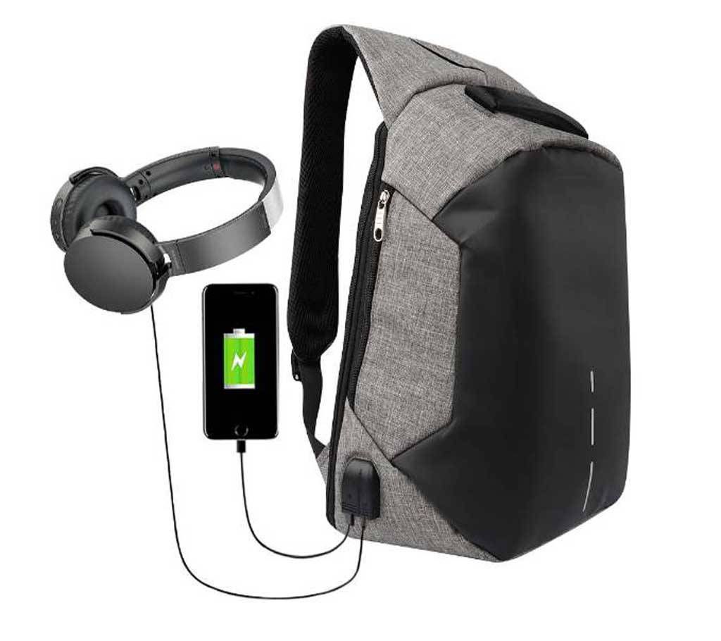 Antitheft Water Resistant Backpack with USB Charge