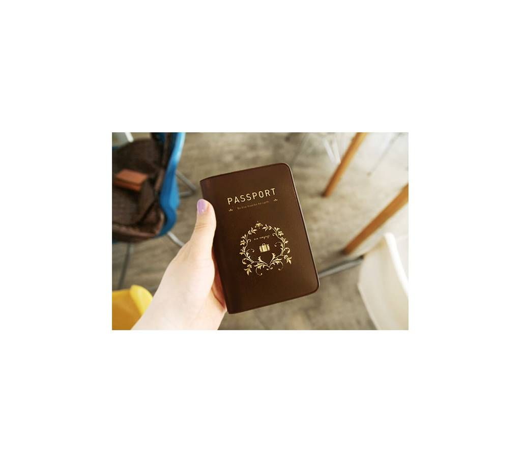 Passport Cover Brown