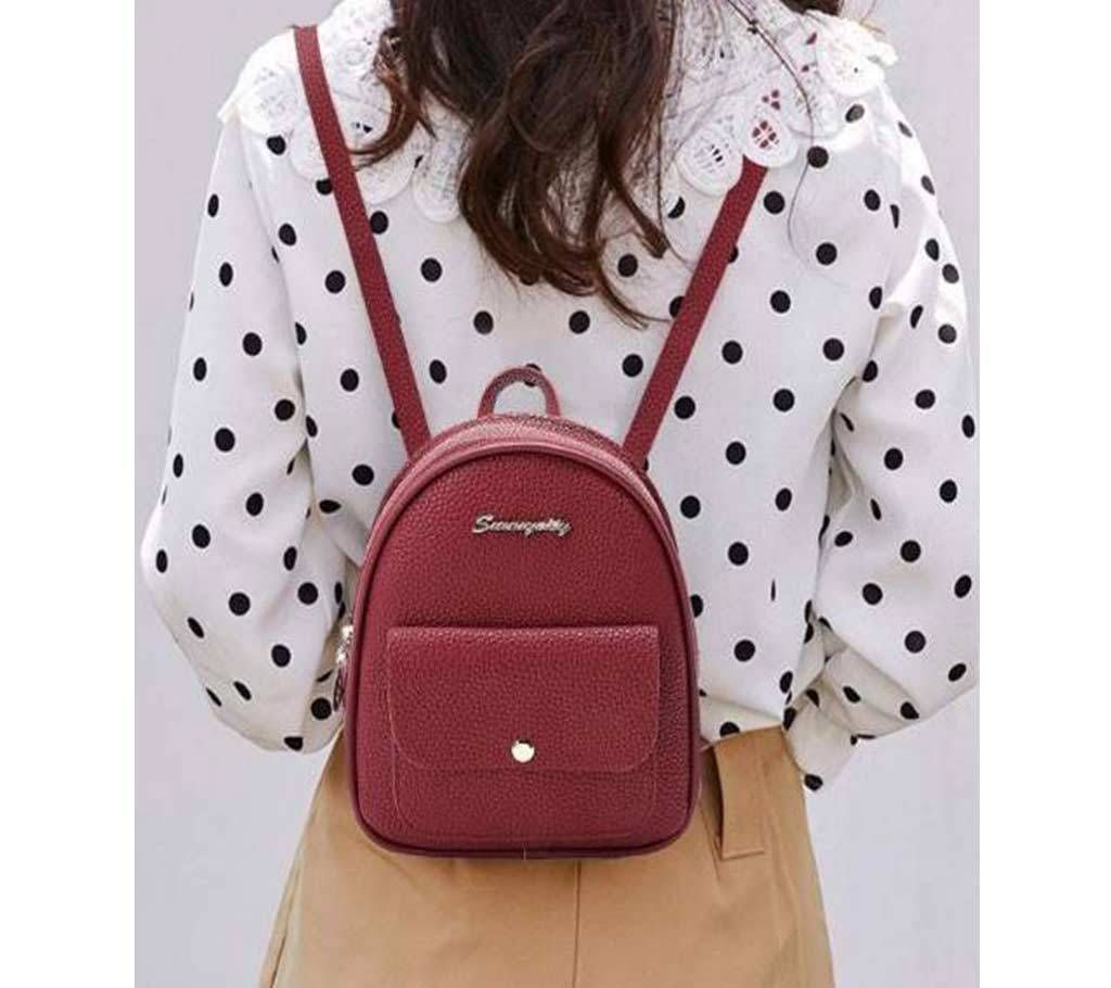 Pu Leather Women  Shoulder Mini Bag