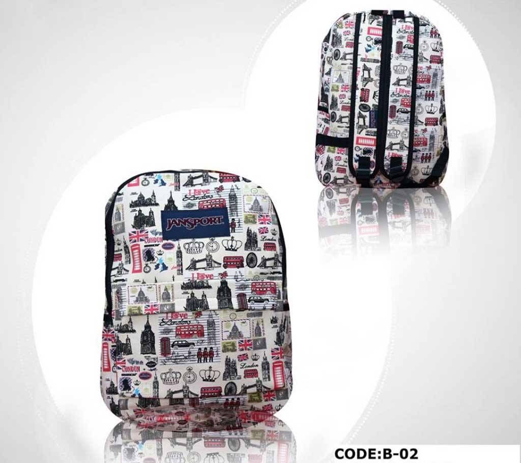 London Love School Bag