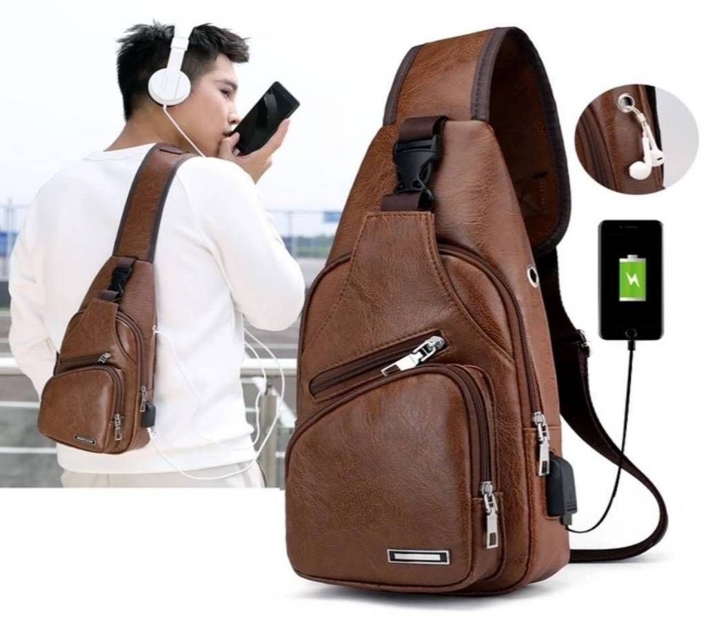 Unisex Crossbody Backpack
