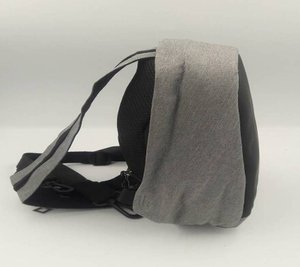 Anti Theft Cross body Chest Bag (Gray Color)