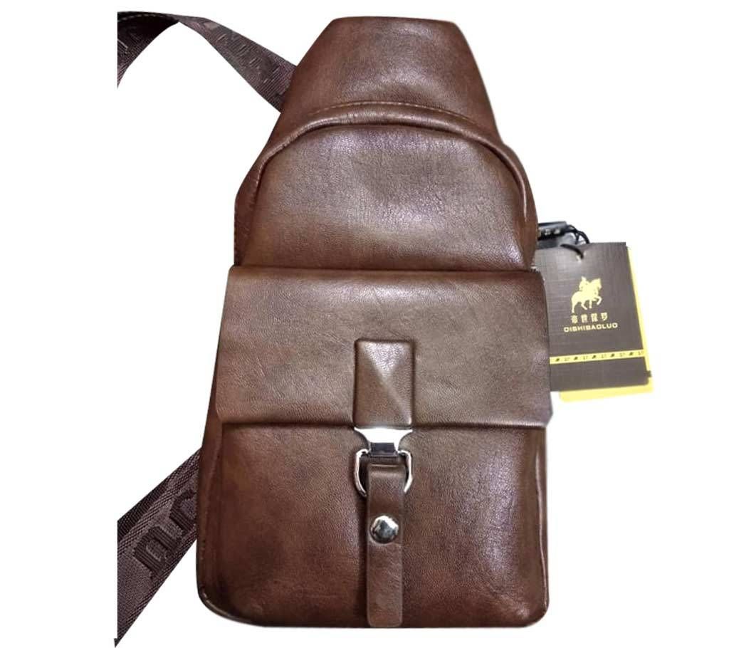 Mens Artificial leather Backpack 