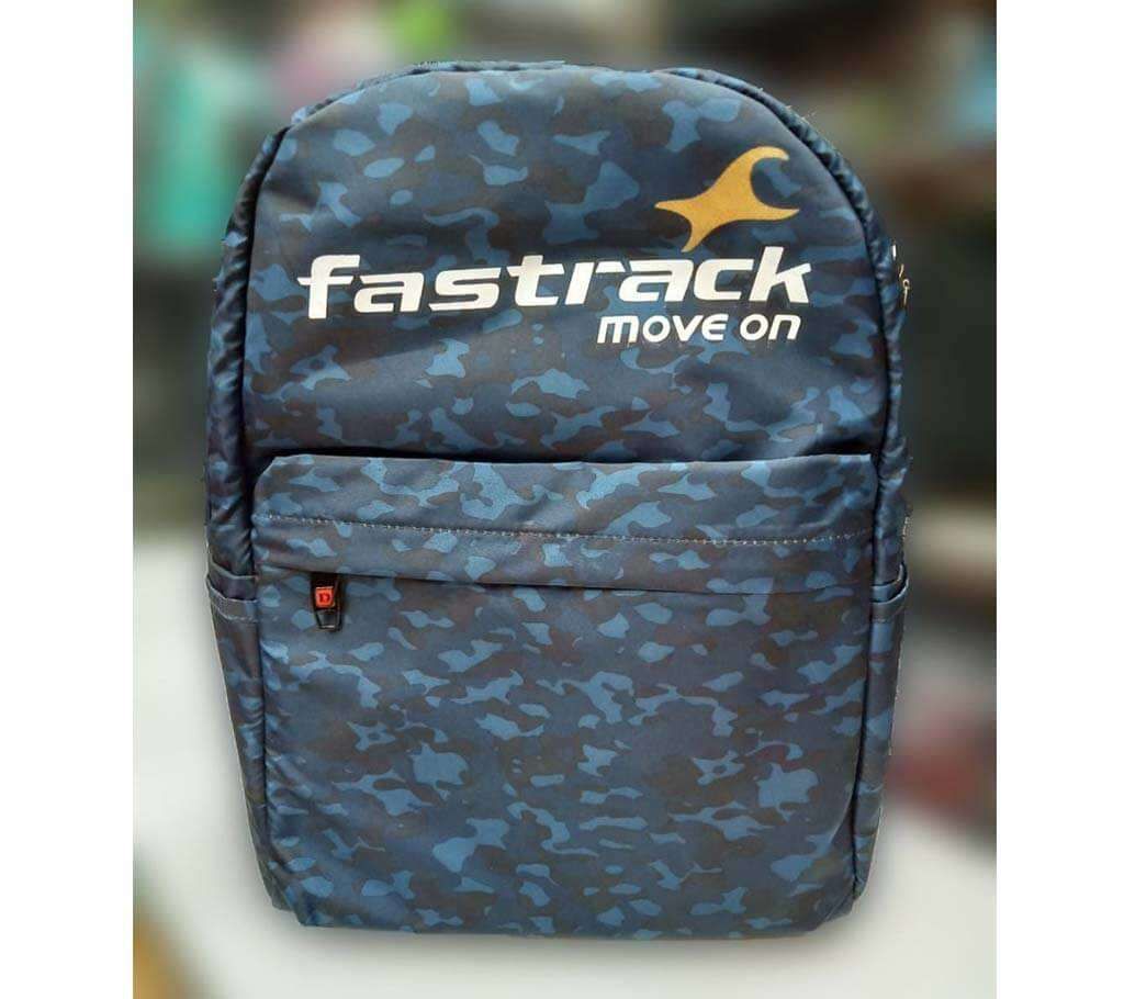 Fastrack Logo Blue Waterproof Backpack-copy 