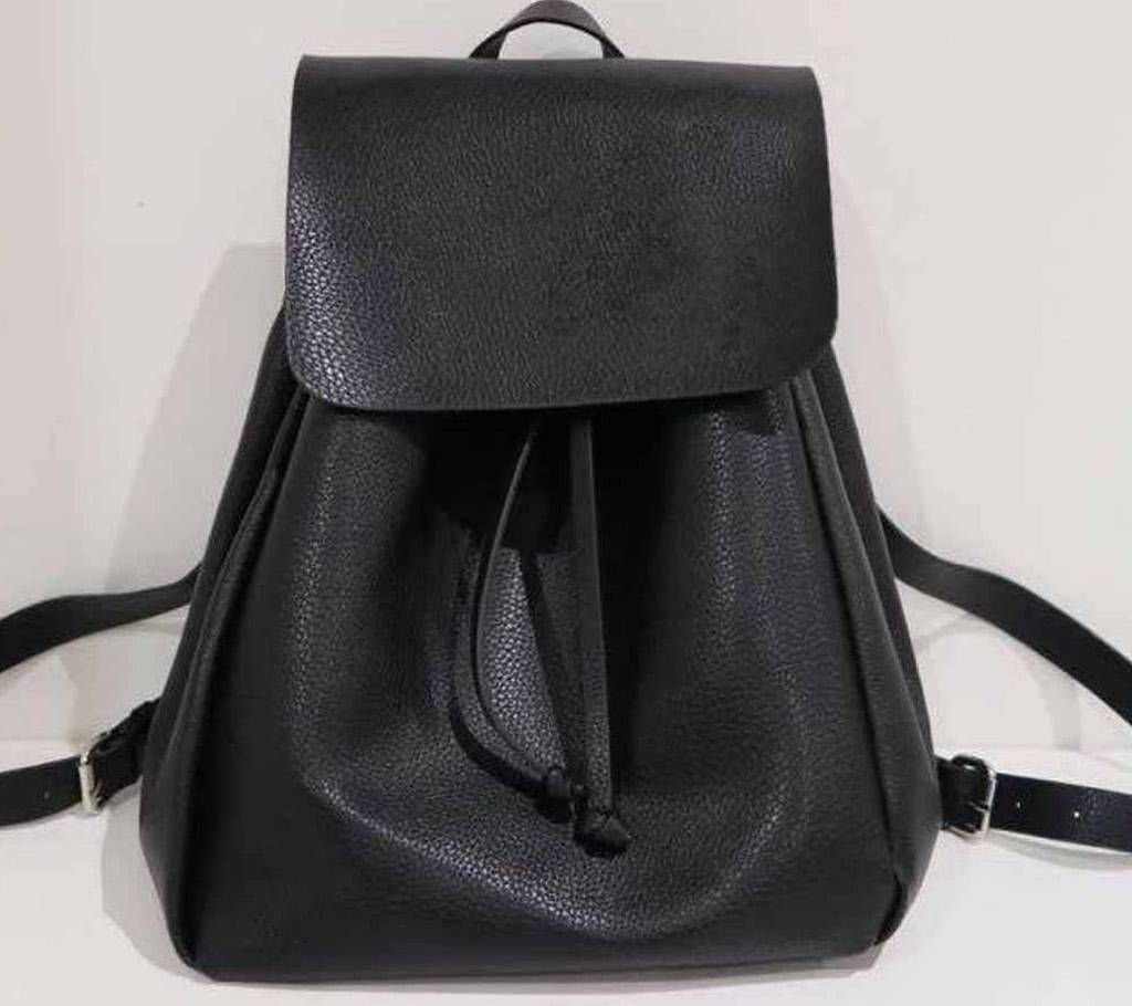 Leather Ladies Laptop Backpack 