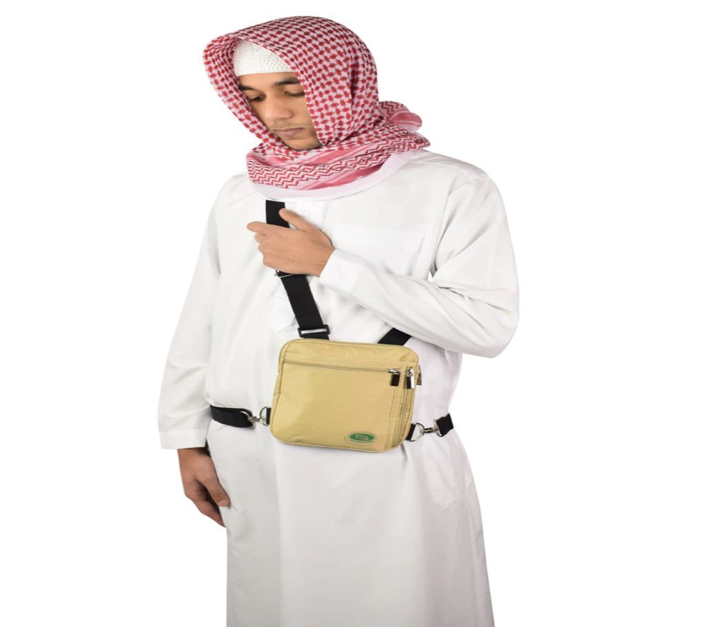 hajj and umra neck and side bag|medium size