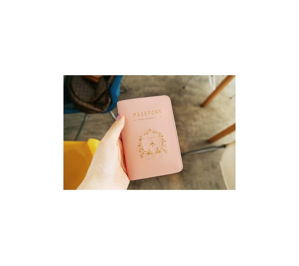 Passport Cover Pink