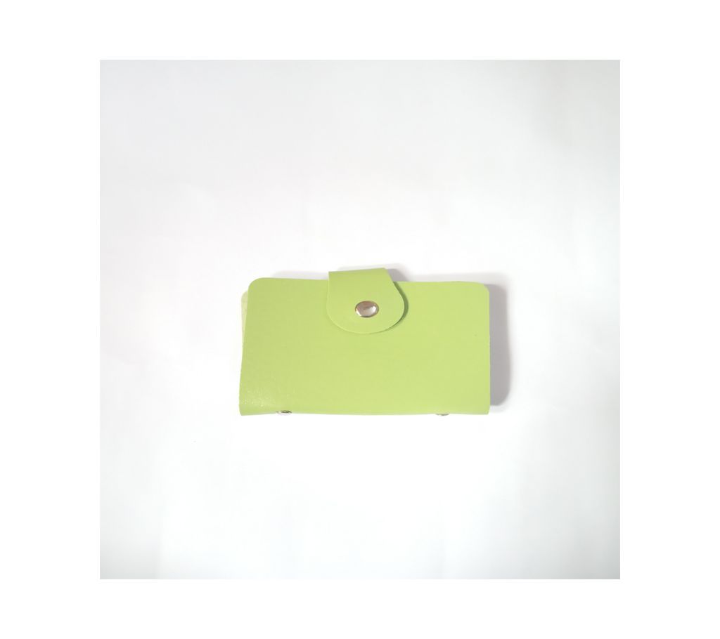 Credit Card Holder- Light Green