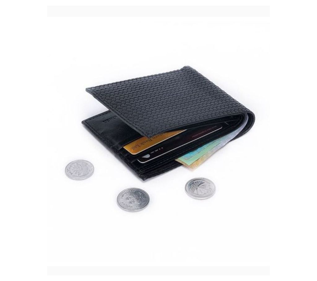 Genuine leather wallet bag for mens