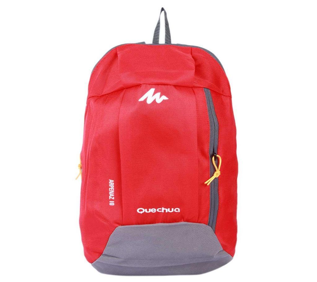 Nylon Back Pack Red Gray  Color (40*23*10) cm