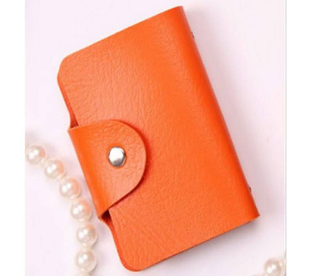 Credit Card Holder- Orange