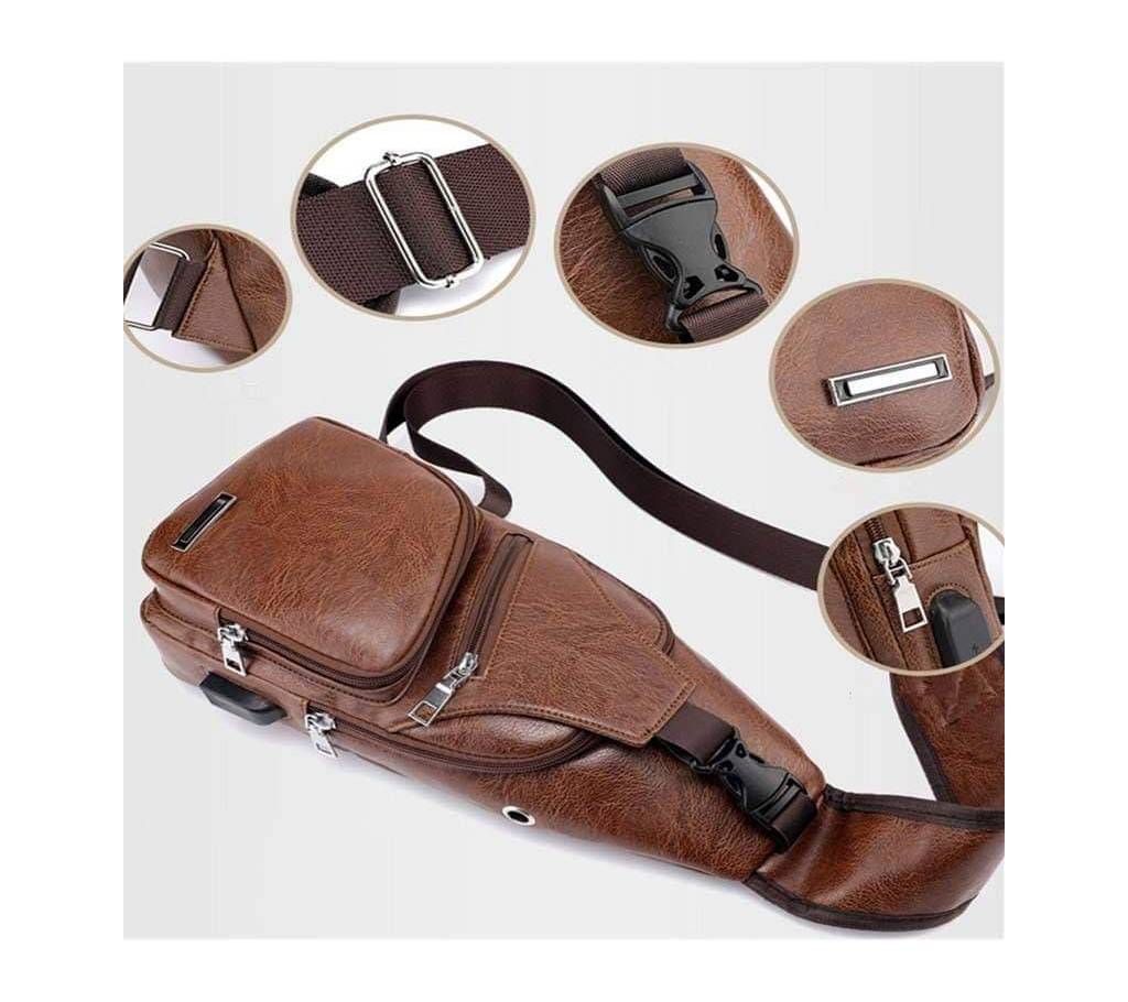 Unisex Anti Theft Crossbody Fashion Backpack