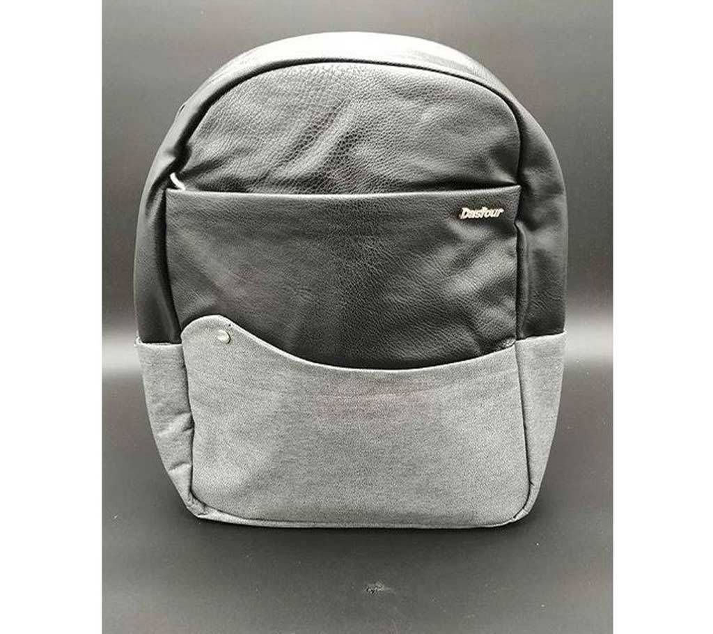 Ash Black with Grey Backpack