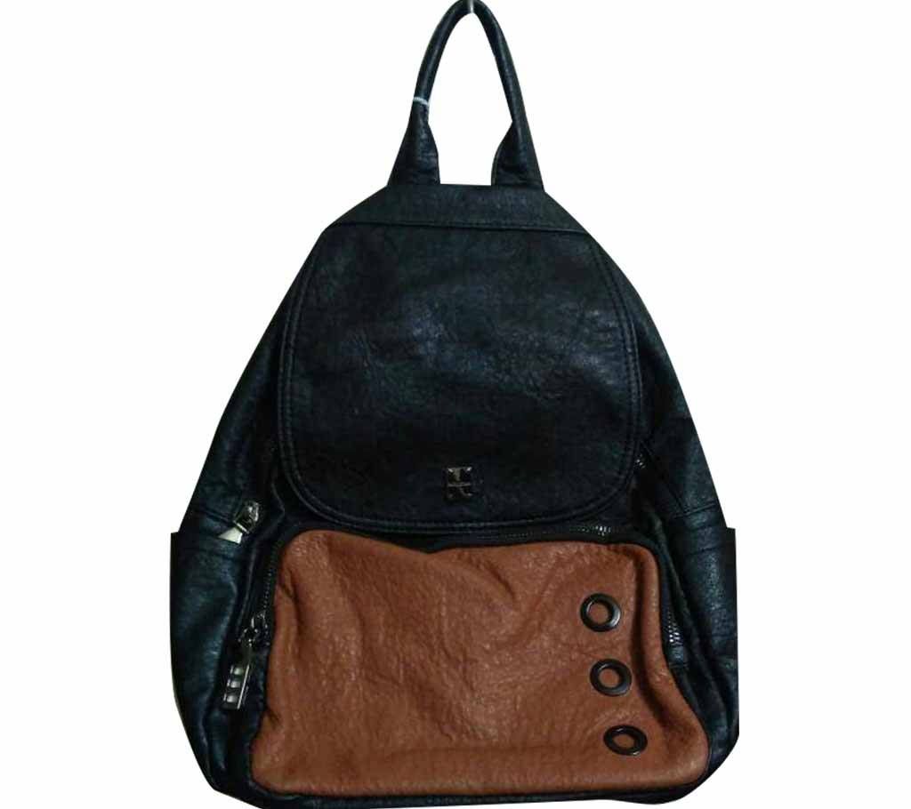 Ladies Artificial leather back pack