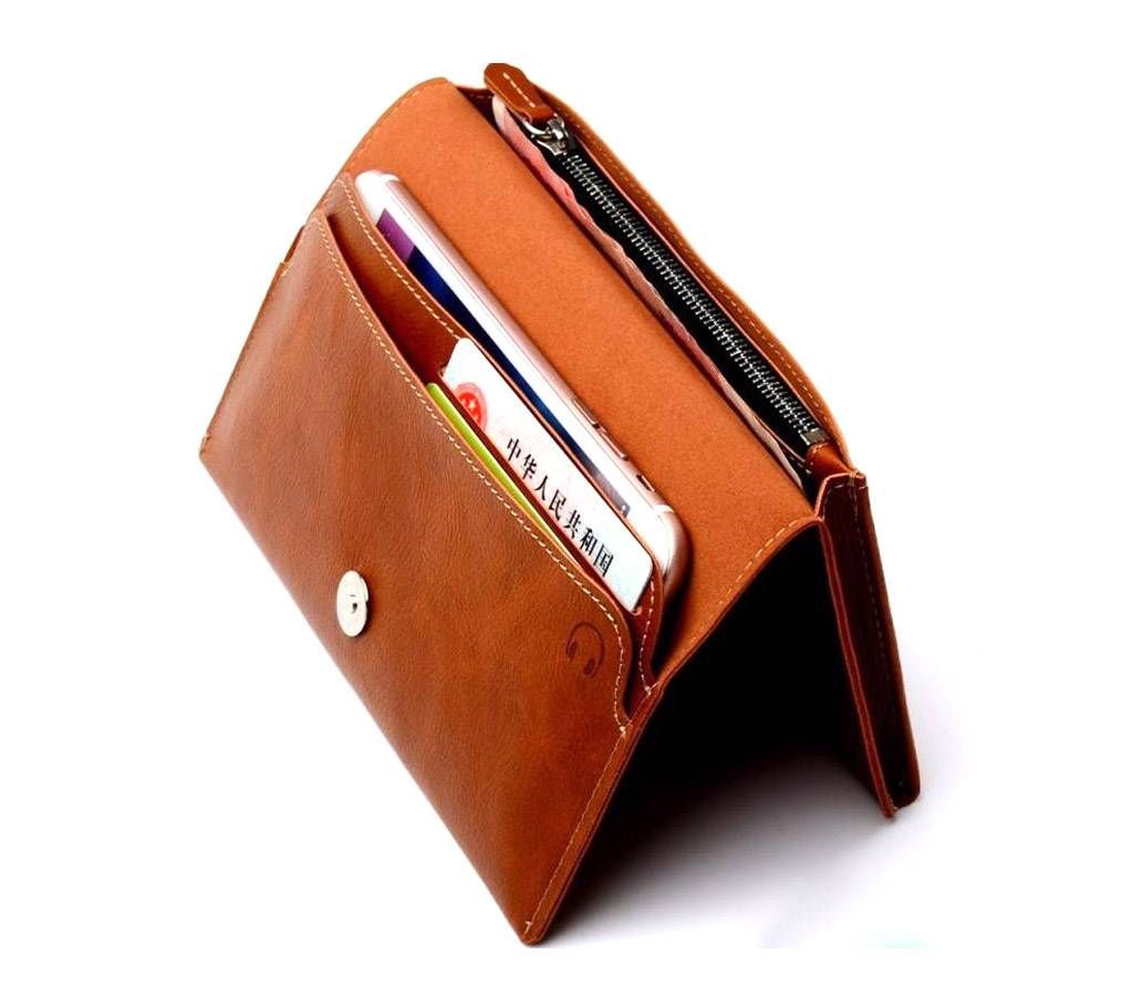 PU Leather Wallet Case for smart phone