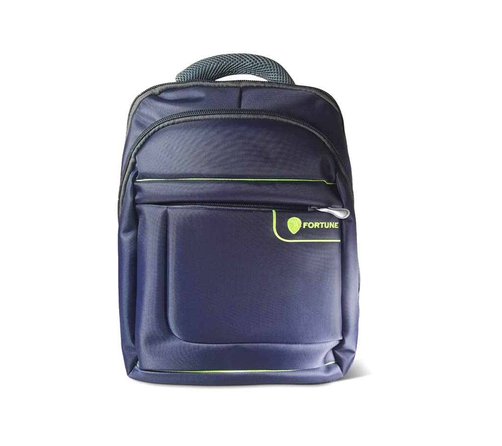 Navy Blue Polyester & Nylon Back Pack 0209BPK
