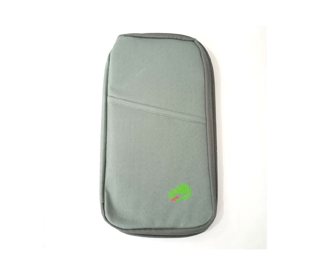 Passport Holder- Gray