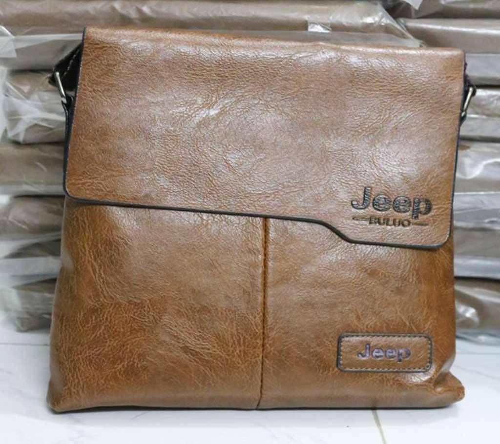 Messenger shoulder Bag (Brown)