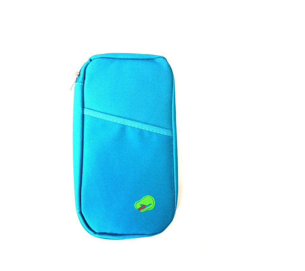 Passport Holder- Sky Blue